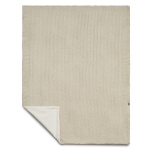 Field & Co.® Cable Knit Sherpa Blanket