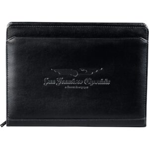 FSC® Mix Manchester Zippered Padfolio