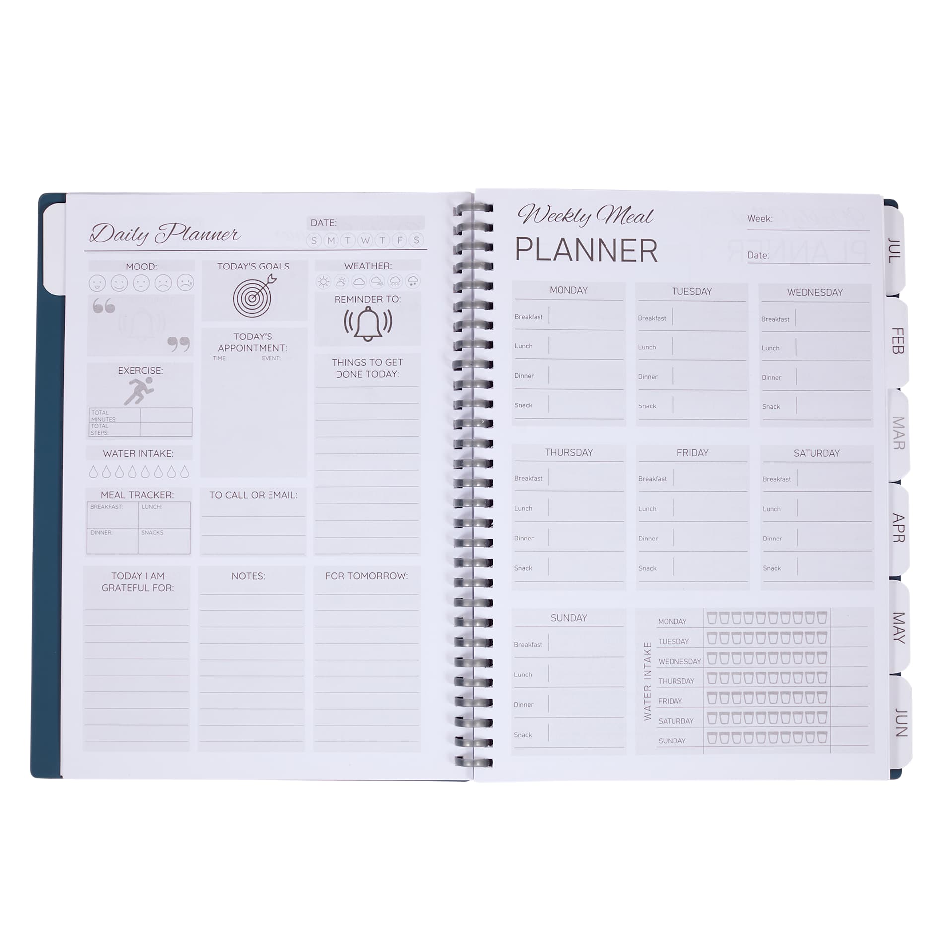Wellable™ Plan Well Undated Planner Journal
