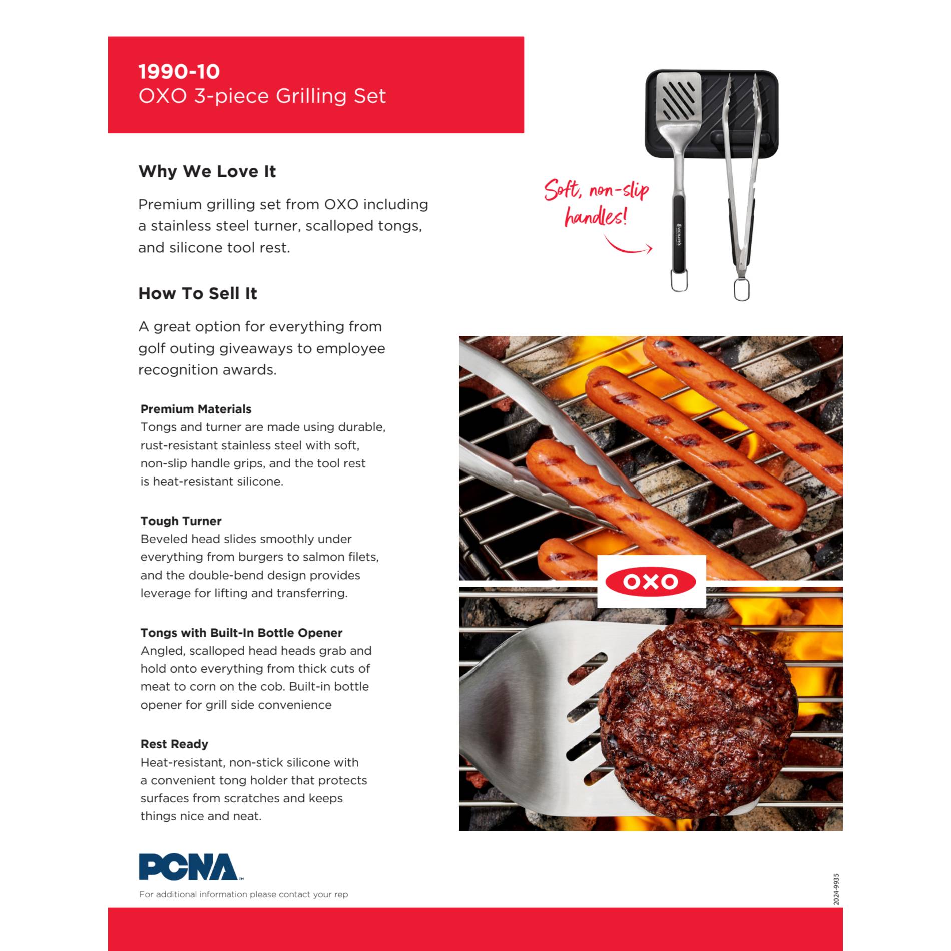 OXO 3-piece Grilling Set