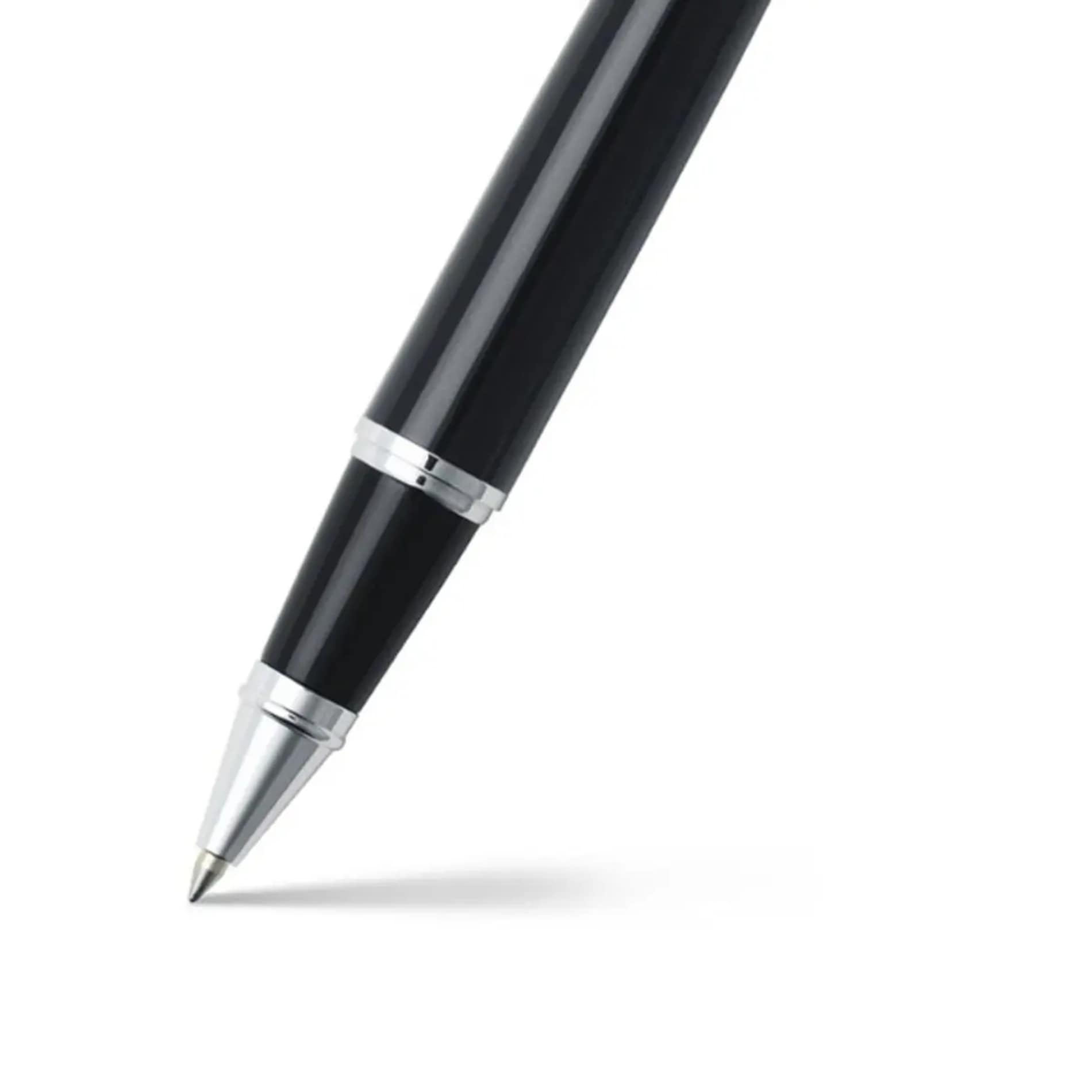 Sheaffer® 300 Glossy Chrome Black Roller Ball