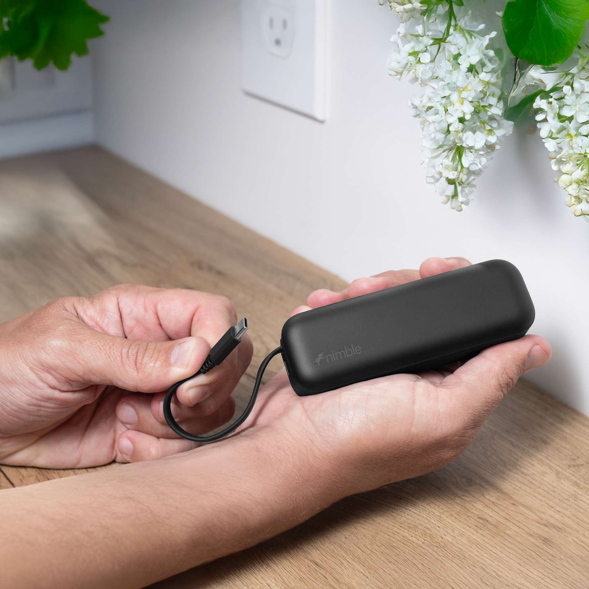 Wally Pro 20 5000 mAh Powerbank and Wall Charger