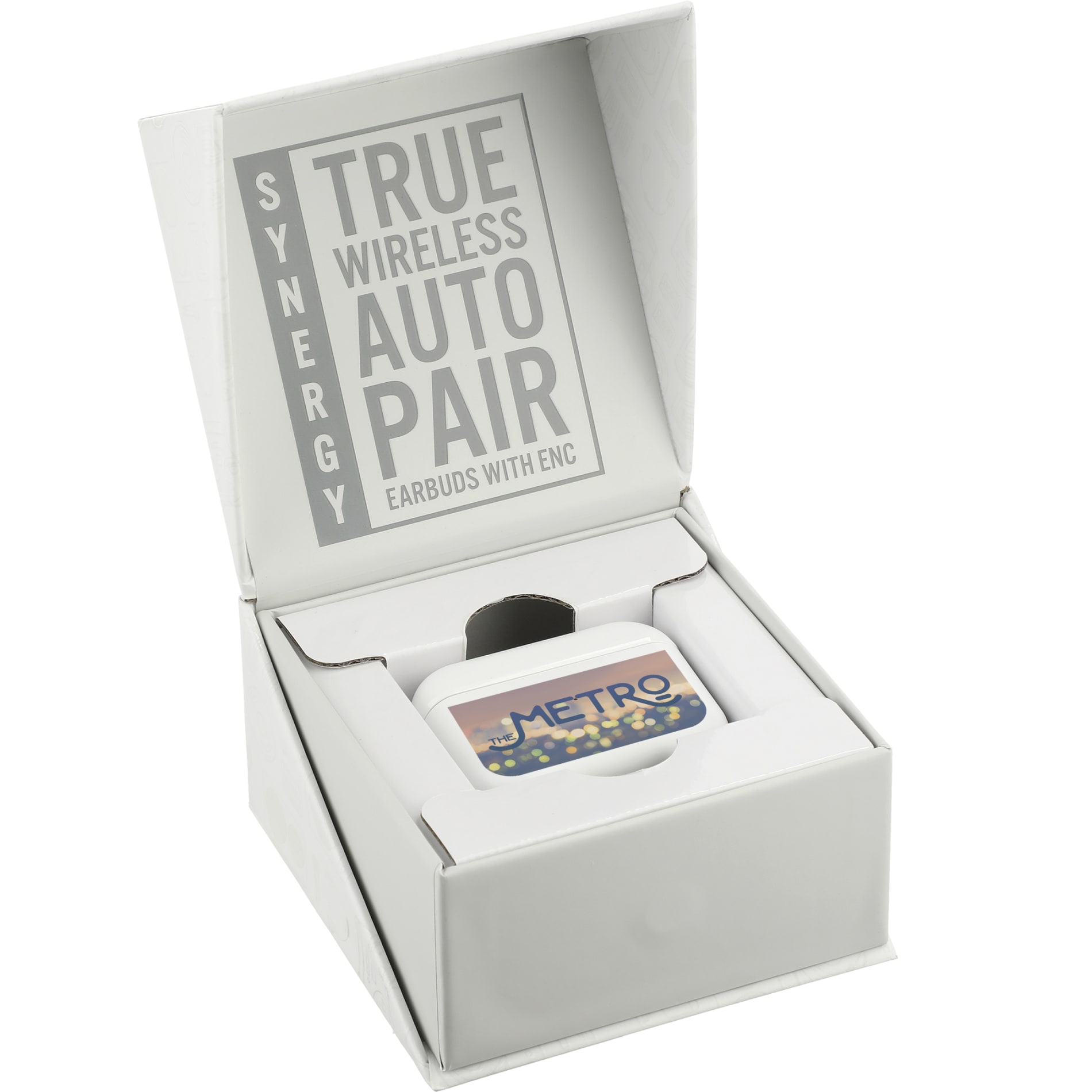 Synergy True Wireless Auto Pair Earbuds with ENC