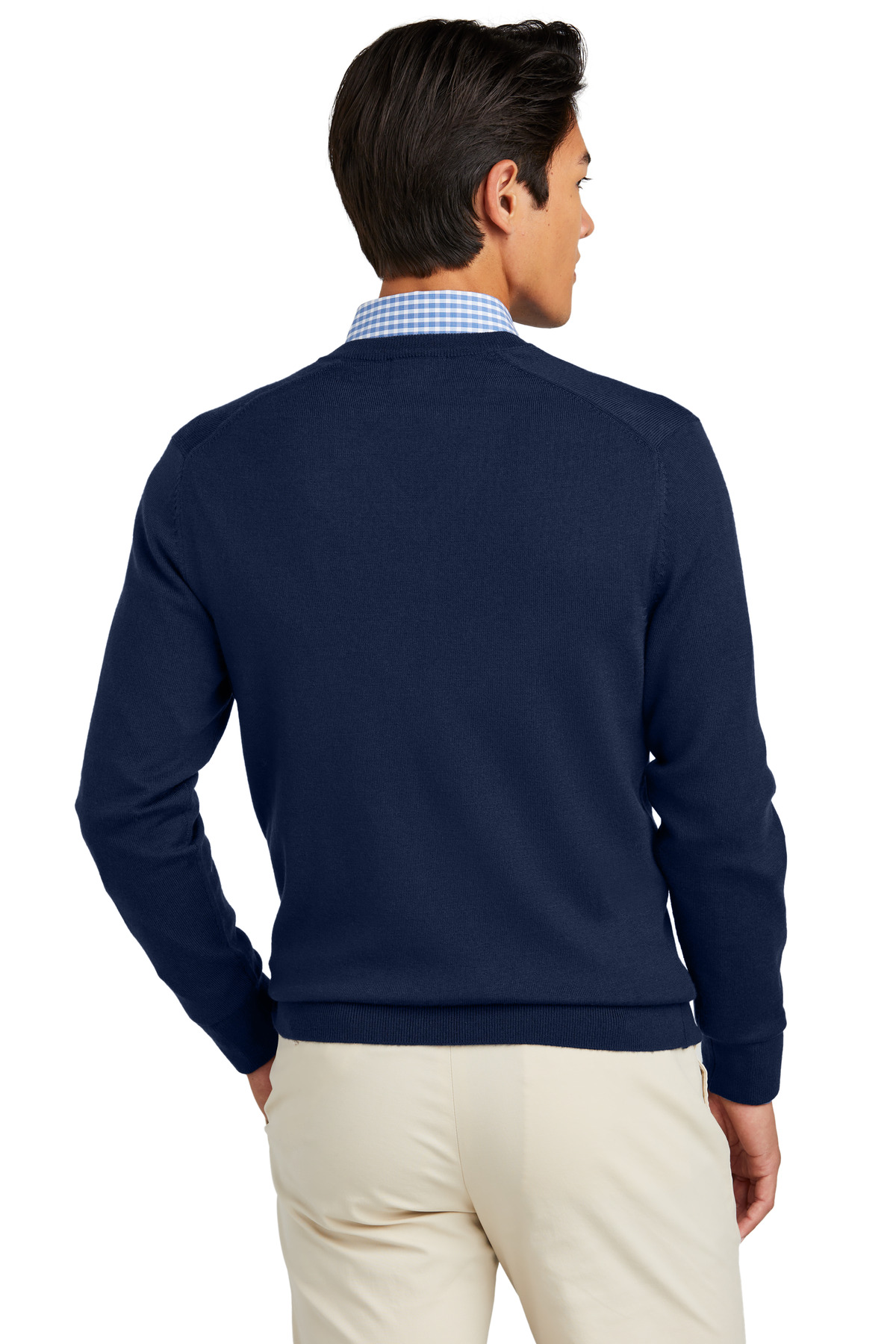 Brooks Brothers Washable Merino V-Neck Sweater