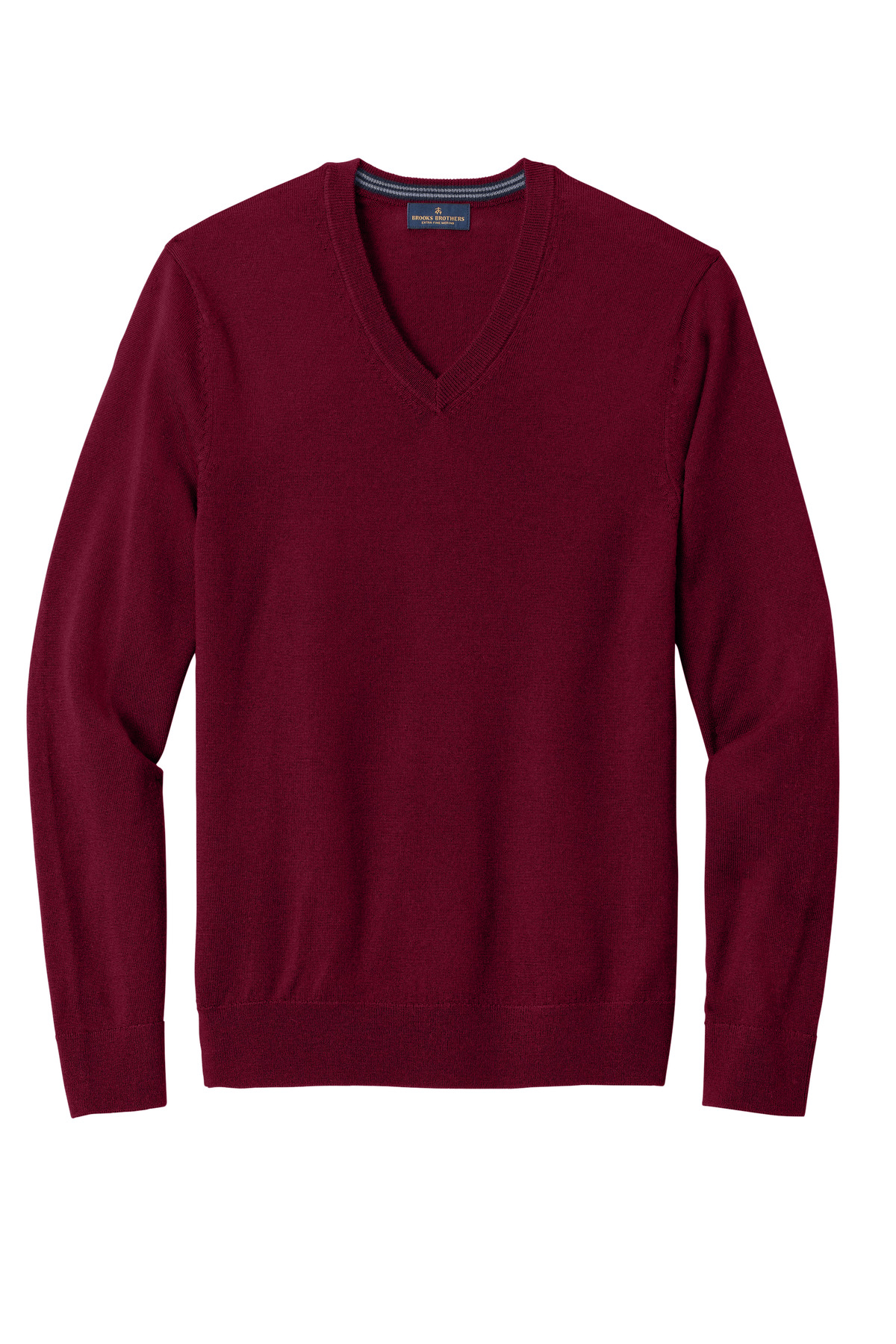 Brooks Brothers Washable Merino V-Neck Sweater
