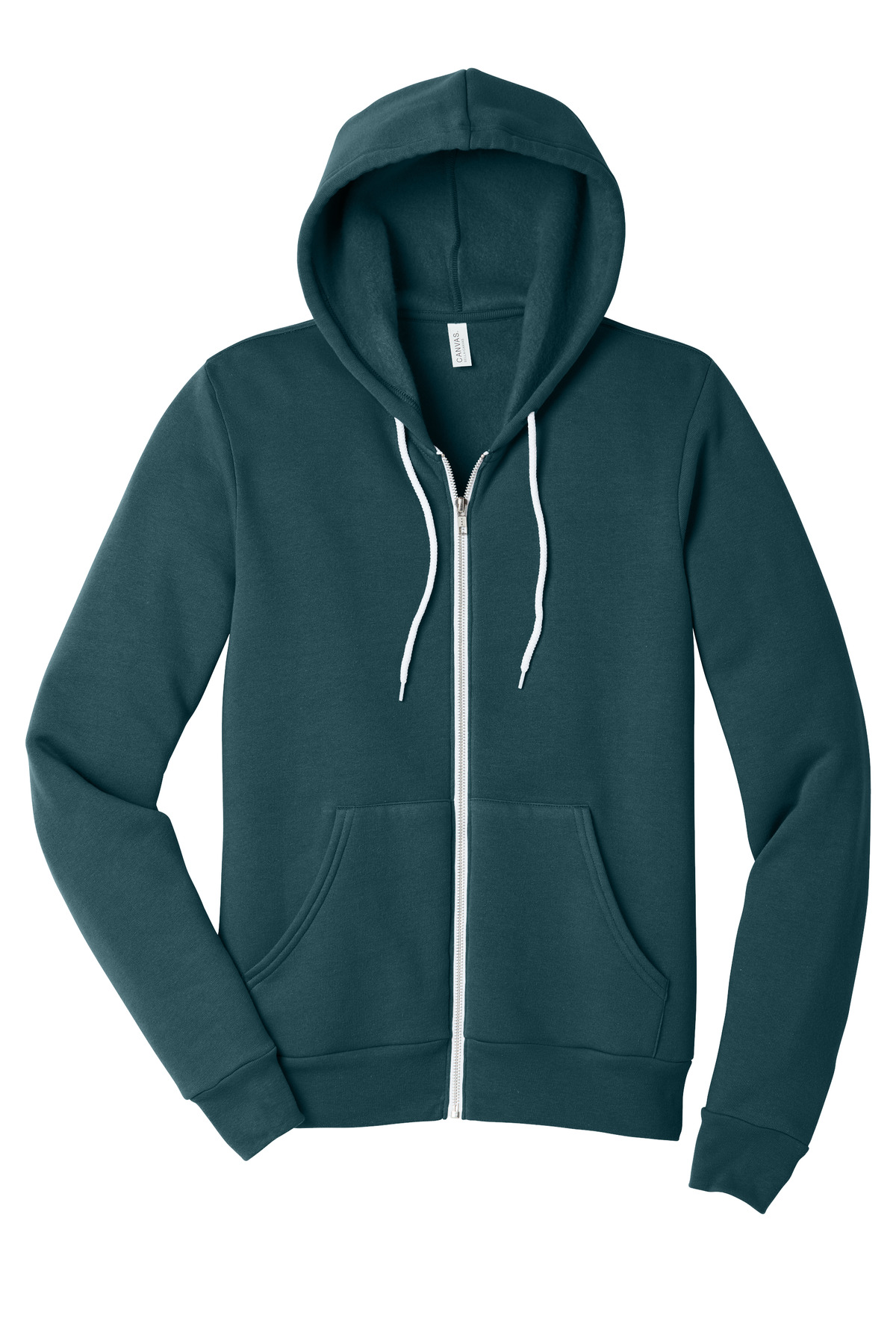 BELLA+CANVAS Unisex Sponge Fleece Full-Zip Hoodie.