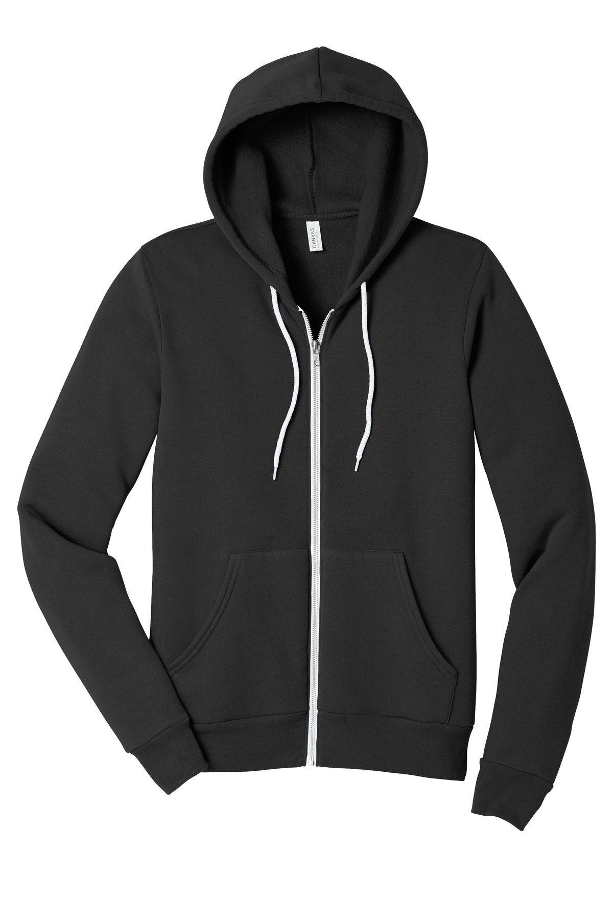 BELLA+CANVAS Unisex Sponge Fleece Full-Zip Hoodie.