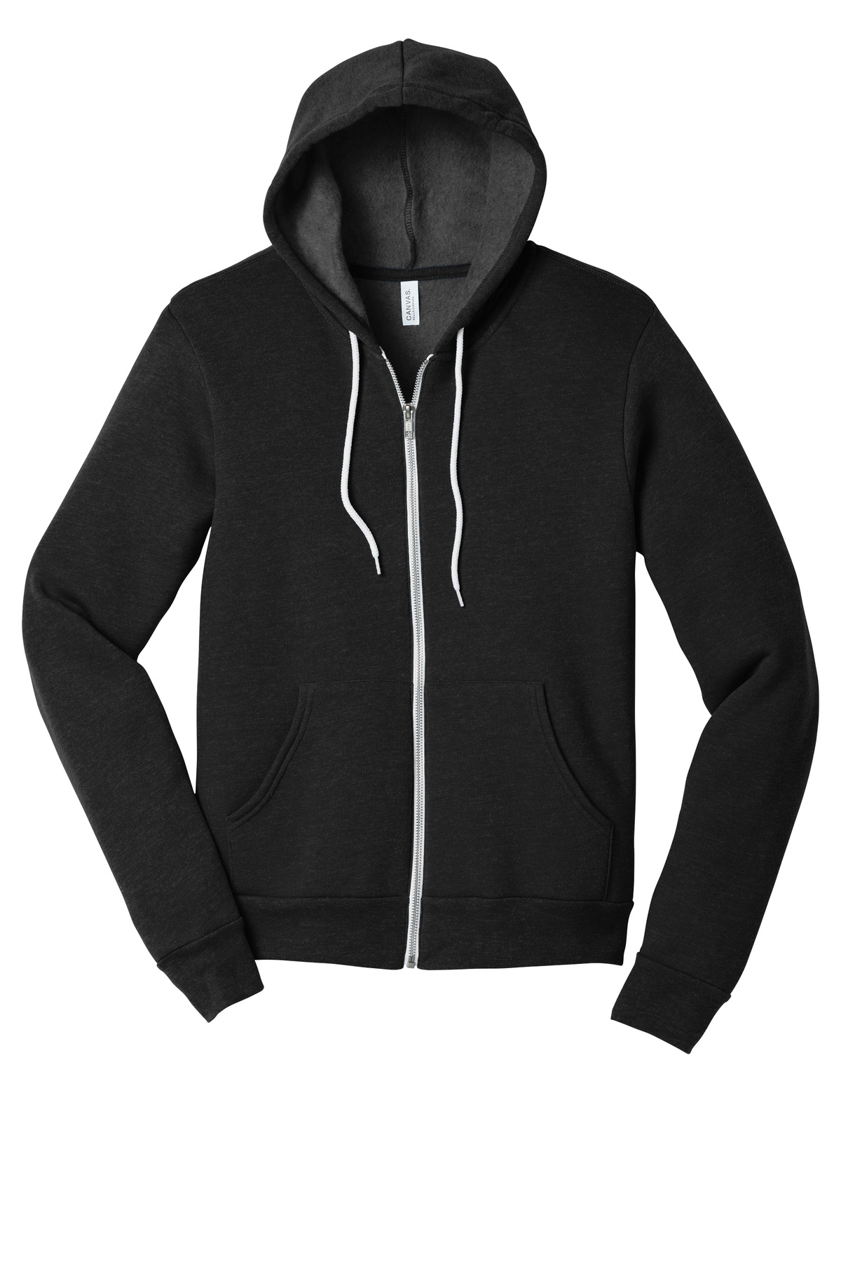 BELLA+CANVAS Unisex Sponge Fleece Full-Zip Hoodie.