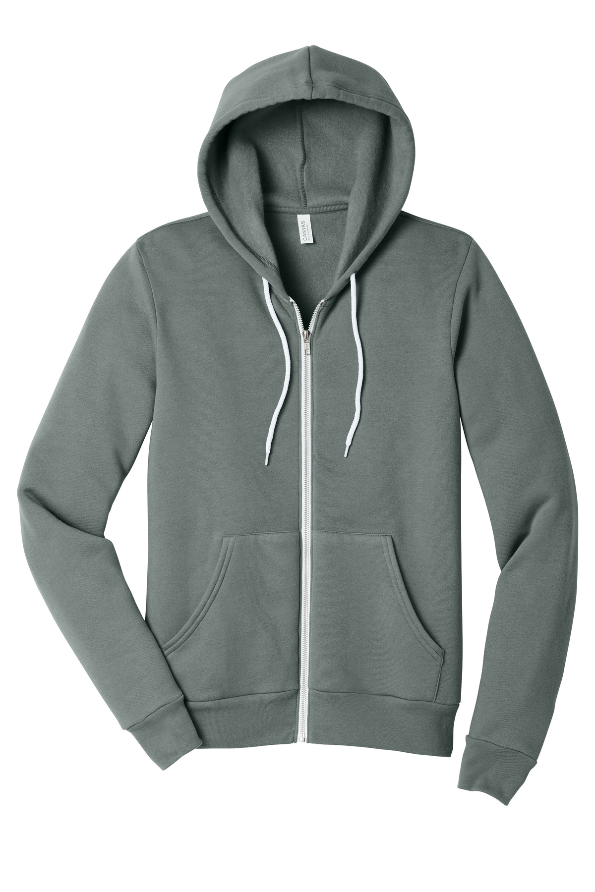 BELLA+CANVAS Unisex Sponge Fleece Full-Zip Hoodie.