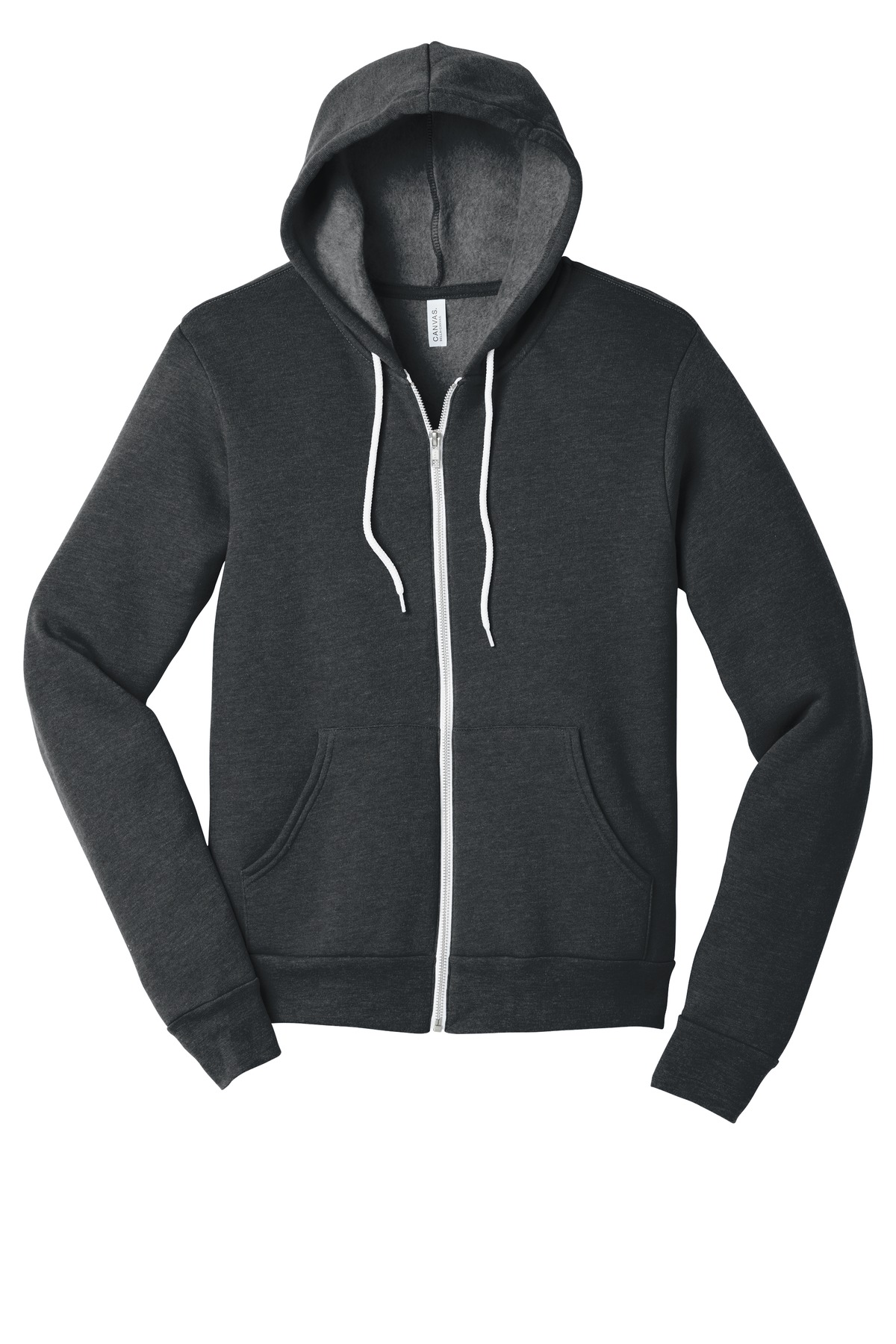 BELLA+CANVAS Unisex Sponge Fleece Full-Zip Hoodie.