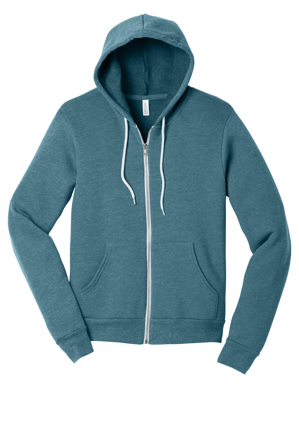 BELLA+CANVAS Unisex Sponge Fleece Full-Zip Hoodie.