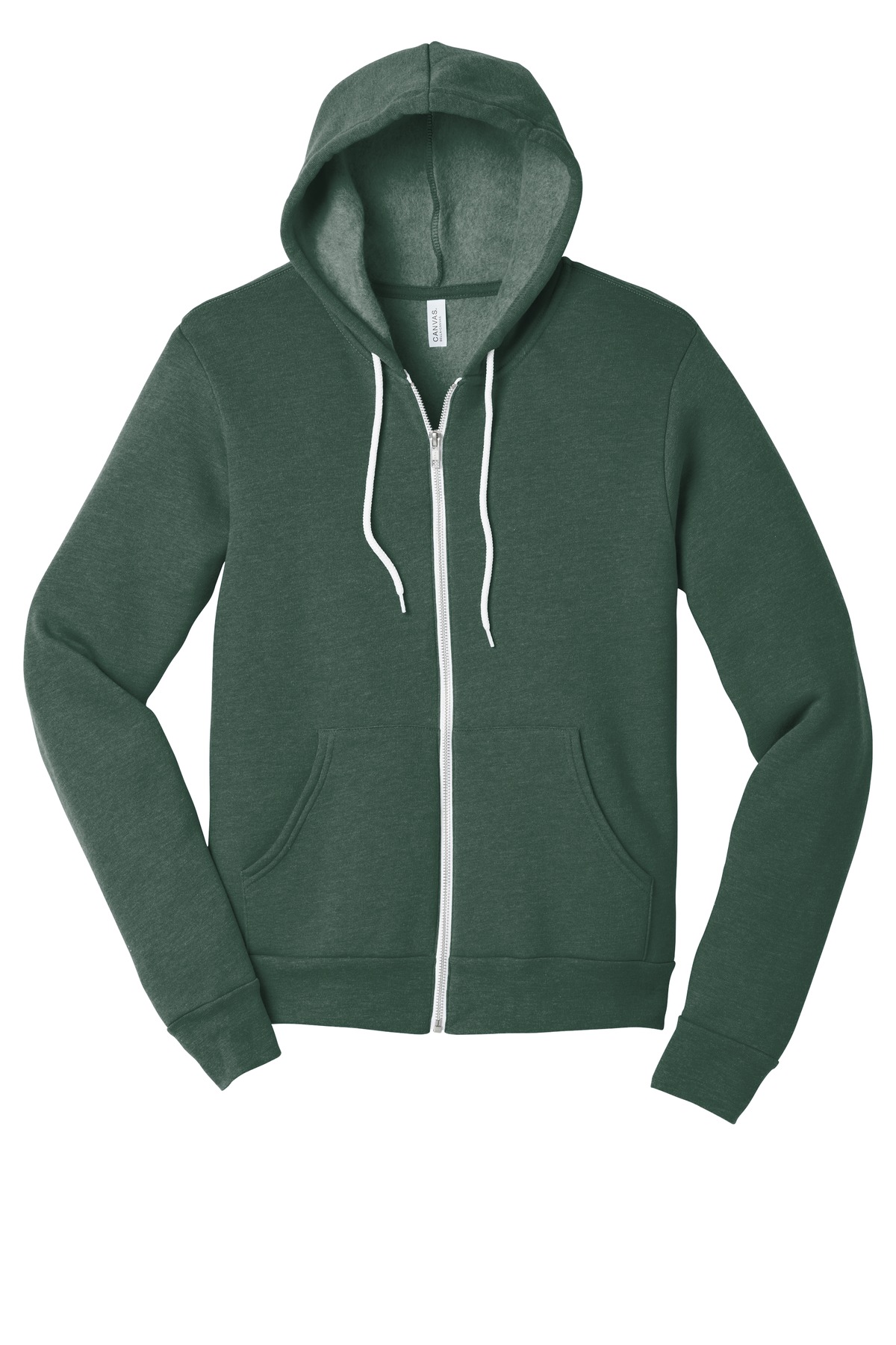 BELLA+CANVAS Unisex Sponge Fleece Full-Zip Hoodie.
