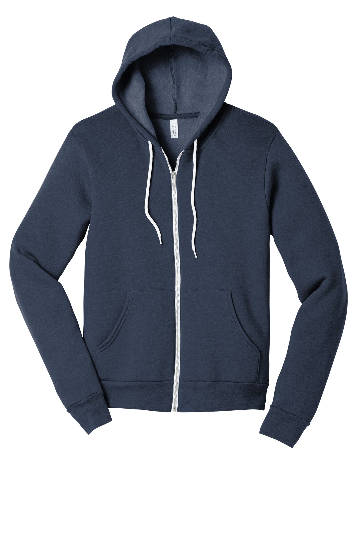 BELLA+CANVAS Unisex Sponge Fleece Full-Zip Hoodie.