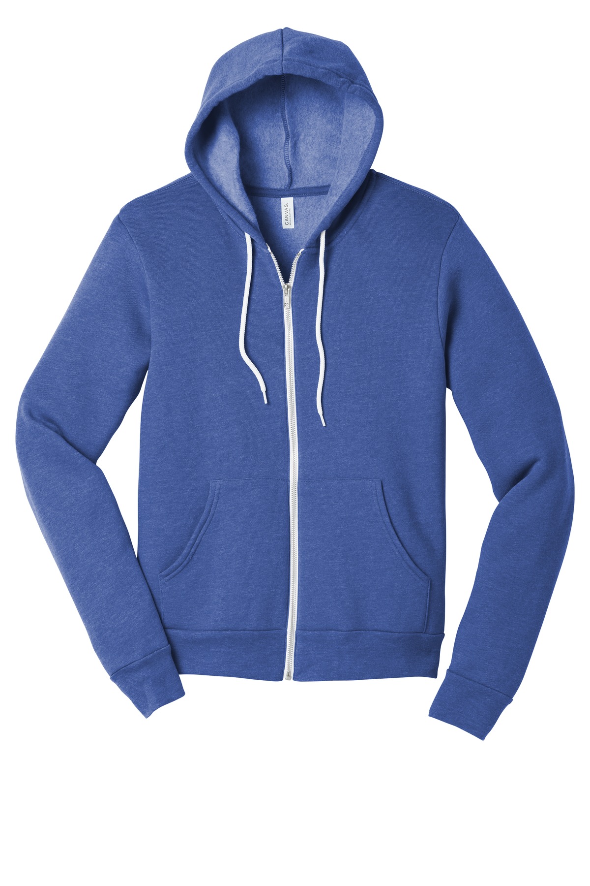BELLA+CANVAS Unisex Sponge Fleece Full-Zip Hoodie.