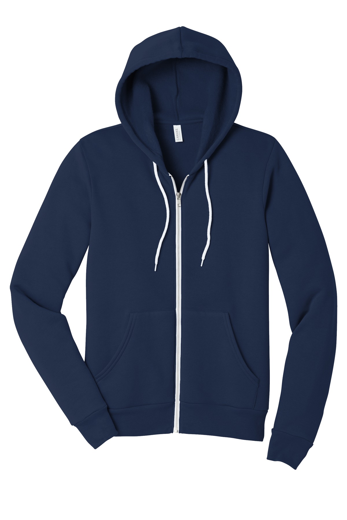 BELLA+CANVAS Unisex Sponge Fleece Full-Zip Hoodie.