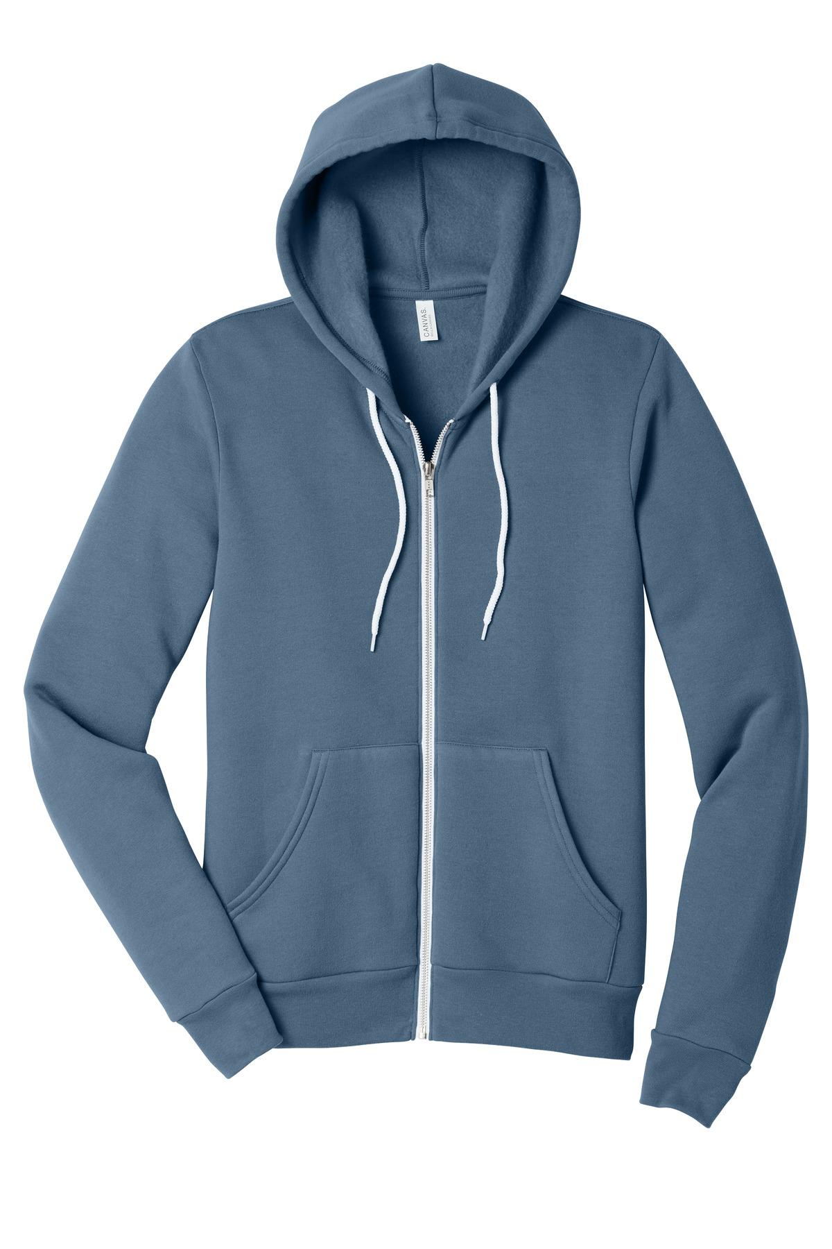 BELLA+CANVAS Unisex Sponge Fleece Full-Zip Hoodie.