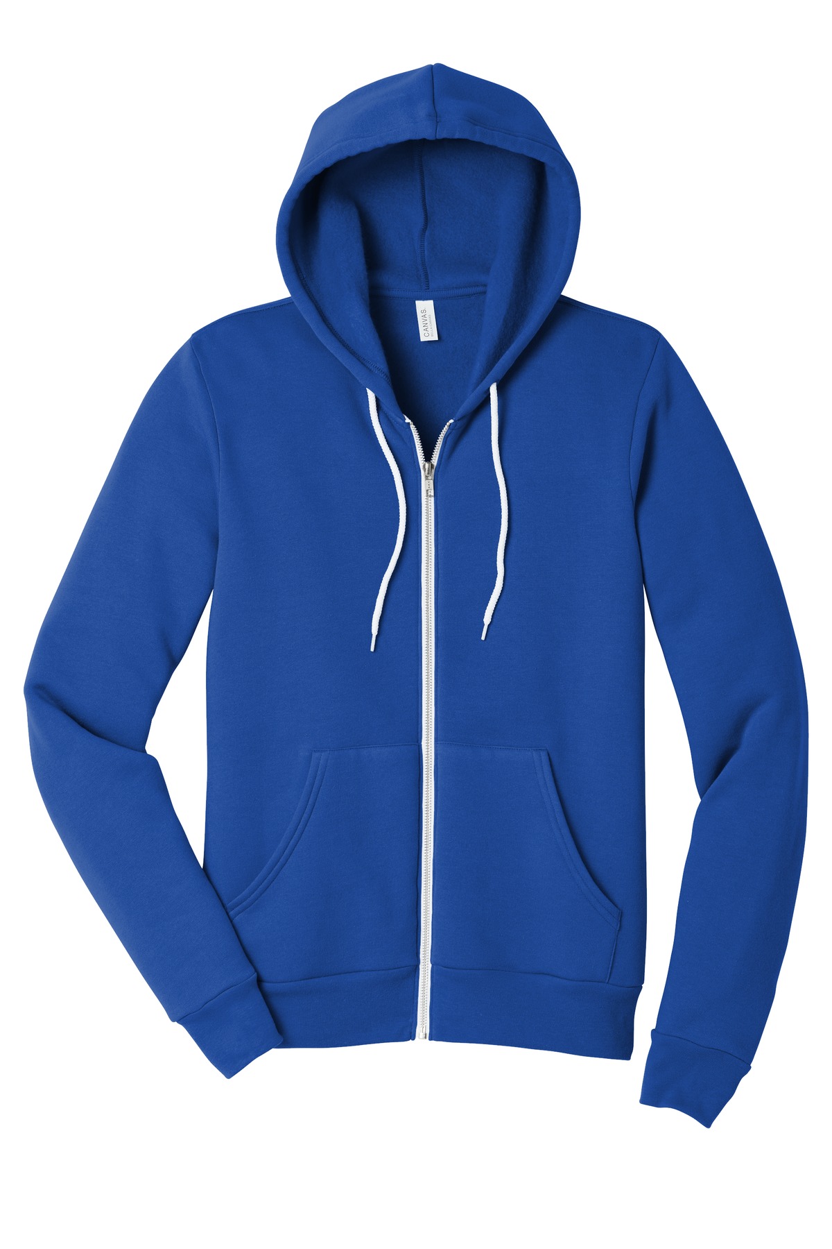 BELLA+CANVAS Unisex Sponge Fleece Full-Zip Hoodie.