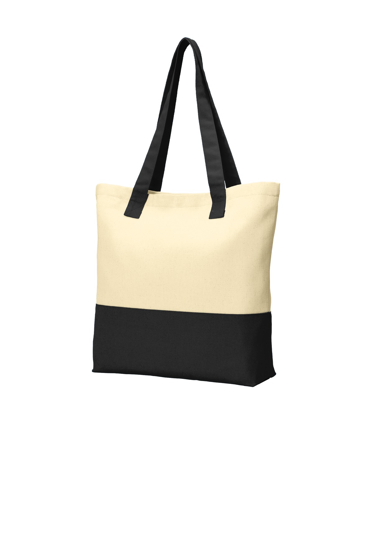 Port Authority Colorblock Cotton Tote.