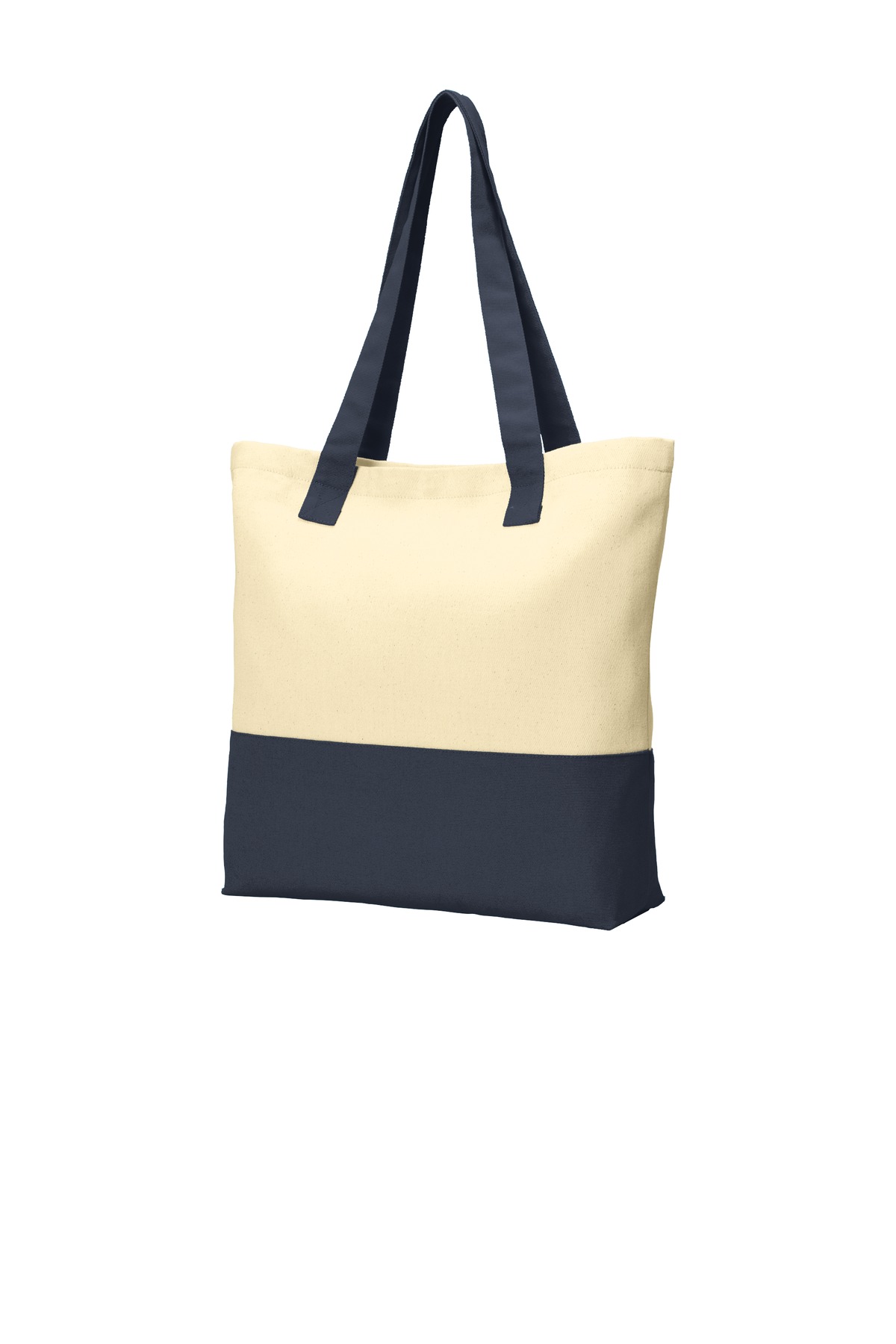 Port Authority Colorblock Cotton Tote.
