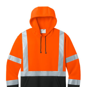 CornerStone ANSI 107 Class 3 Heavy-Duty Fleece Pullover Hoodie