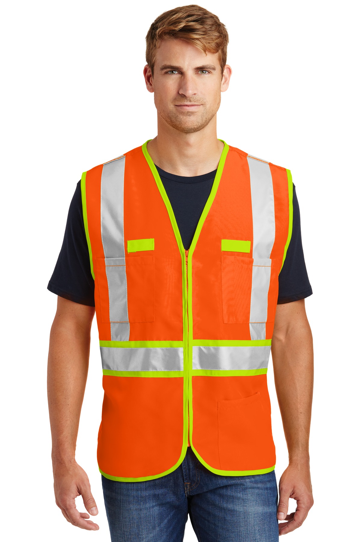 CornerStone - ANSI 107 Class 2 Dual-Color Safety Vest.