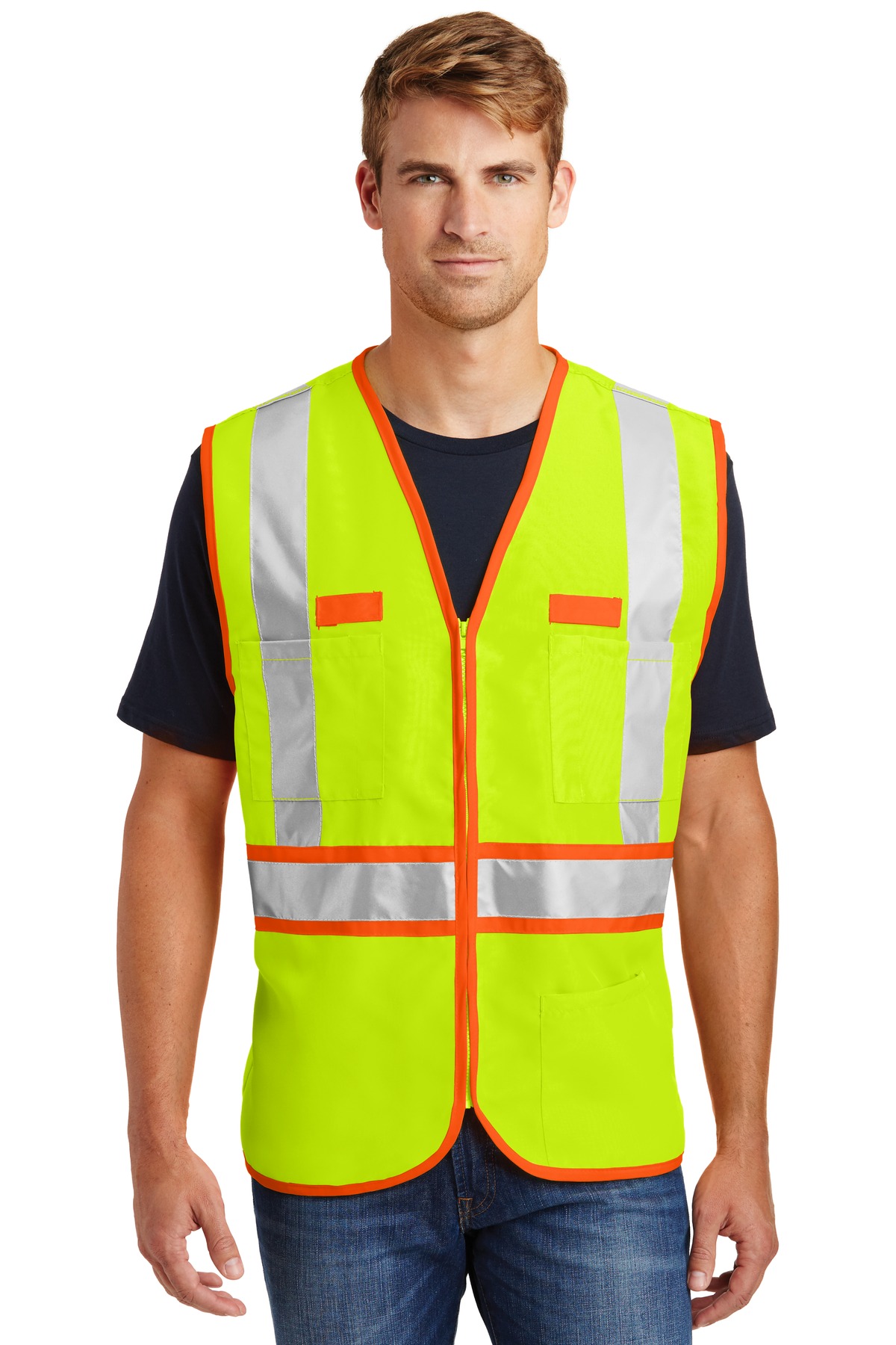 CornerStone - ANSI 107 Class 2 Dual-Color Safety Vest.