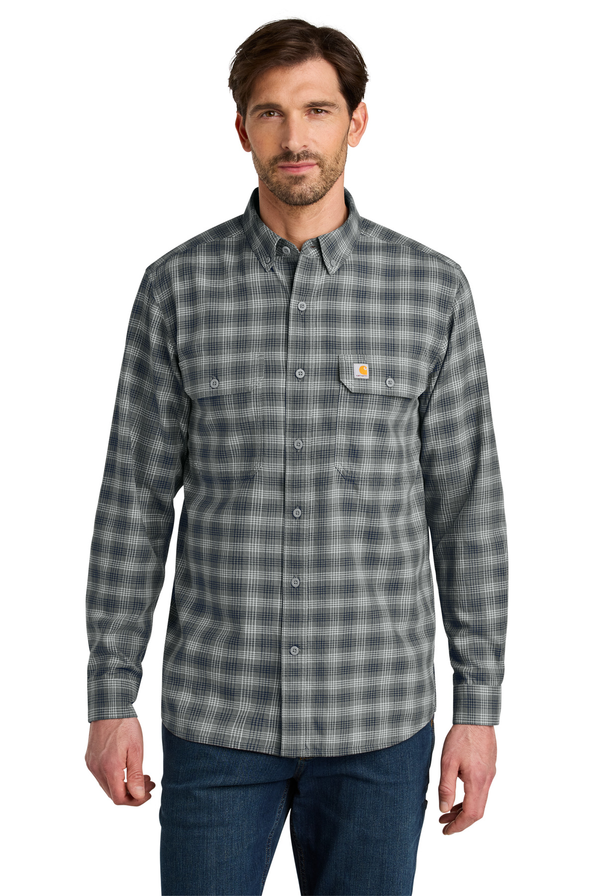 Carhartt Rugged Flex Plaid Long Sleeve Shirt
