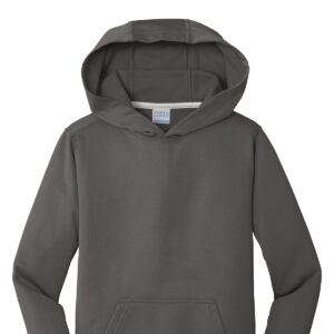 Port & Co Youth Performance Fleece Pullover Hooded Sweatshirt