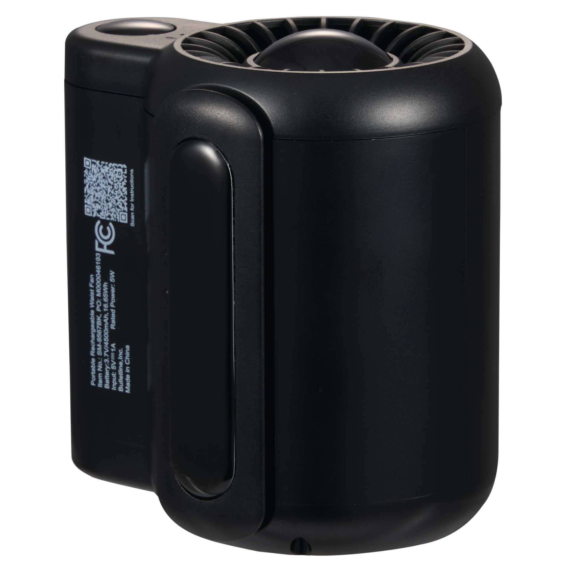 Hands-Free Rechargeable Waist Fan